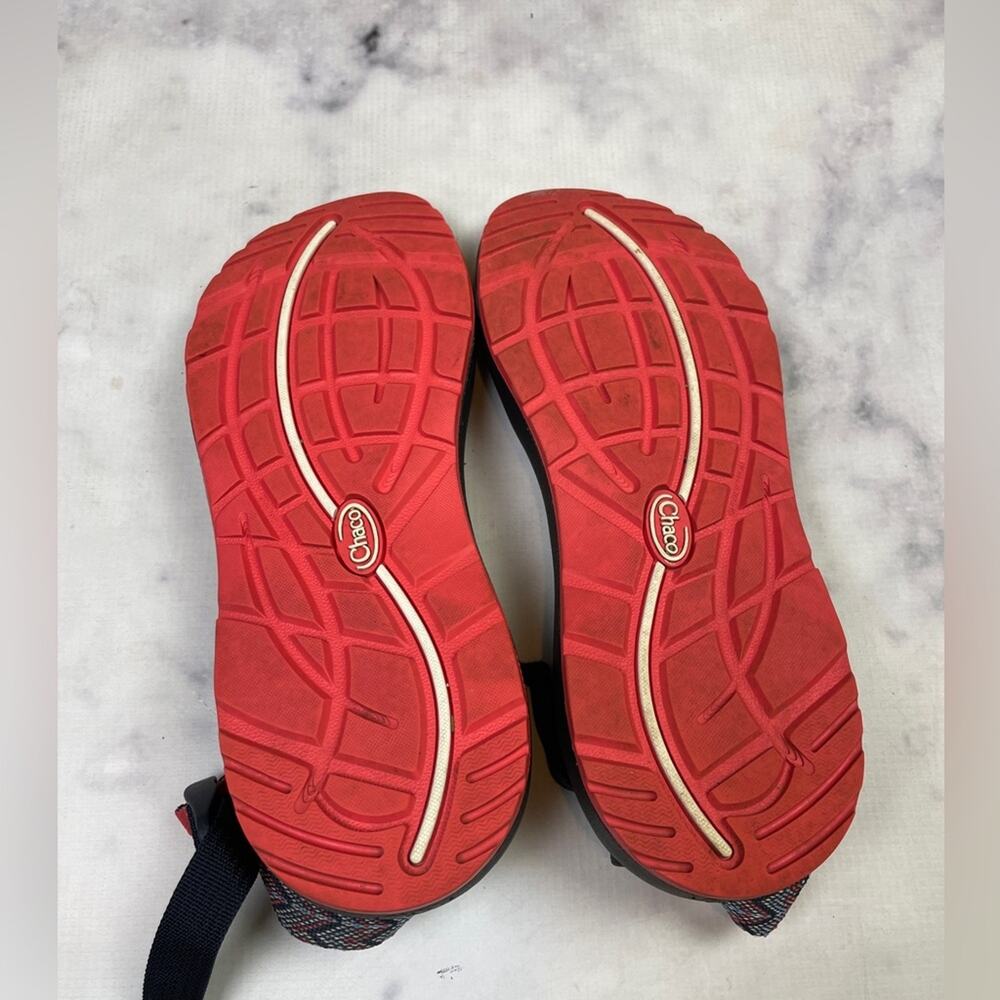 Chaco ZX/2 Motif Eclipse Strappy Toe Loop Sport Trail Sandals Sz 10 - Picture 6 of 8